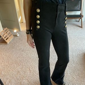 Derek Lam high waist wide leg trousers